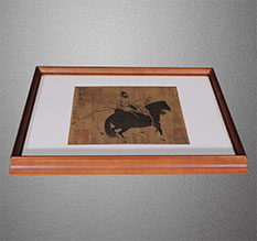 漯河市书画装裱配框服务案例